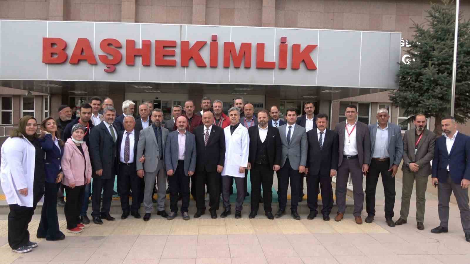 AK PARTİ MİLLETVEKİLİ SÜLEYMAN KARAMAN, MENGÜCEK GAZİ EĞİTİM VE ARAŞTIRMA