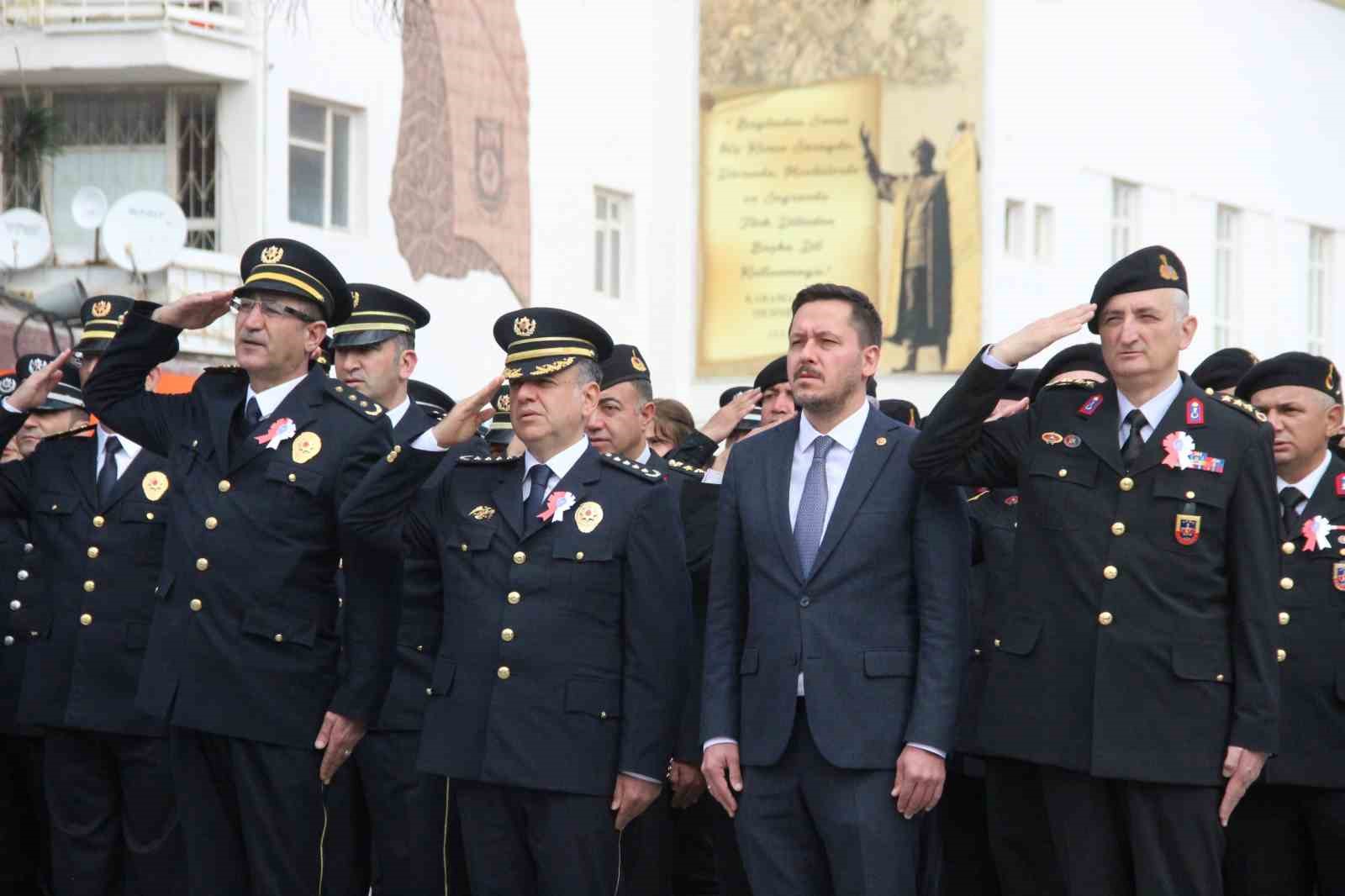 KARAMAN’DA, TÜRK POLİS TEŞKİLATI'NIN KURULUŞUNUN 178. YIL DÖNÜMÜ DÜZENLENEN TÖRENLE