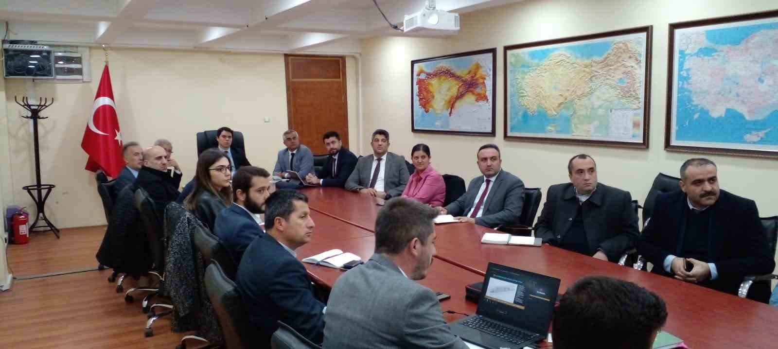 KARS ATIK SU ARITMA TESİSİ PLANLAMA TOPLANTISI YAPILDI(KARS-İHA)