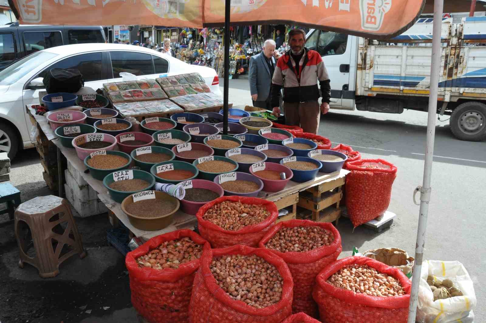 KARS’TA HAVALARIN ISINMAYA BİRLİKTE FASULYE, DOMATES, SALATALIK VE BENZERİ SEBZELERİN