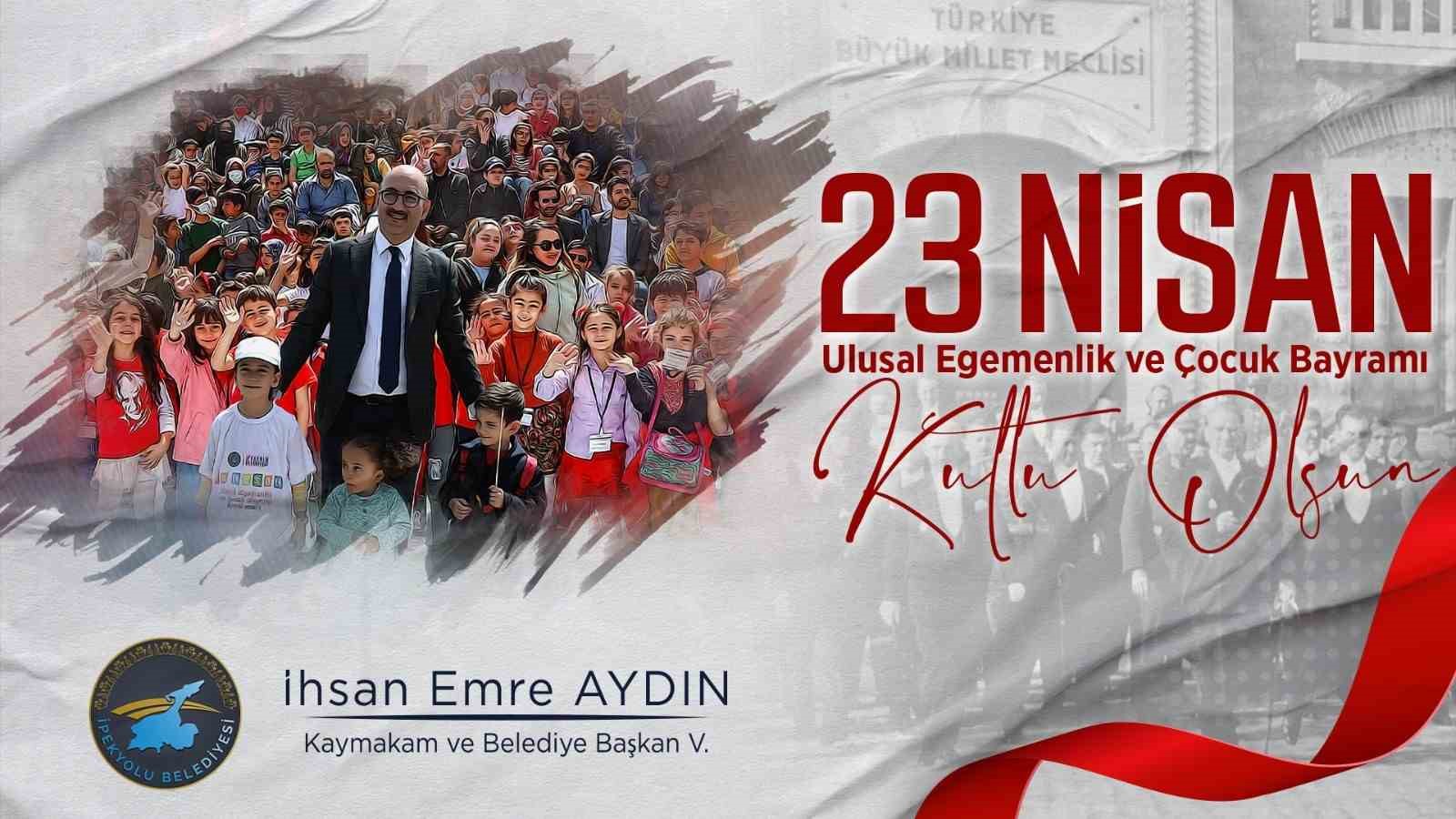 VAN’IN İPEKYOLU KAYMAKAMI VE BELEDİYE BAŞKAN VEKİLİ İHSAN EMRE AYDIN,