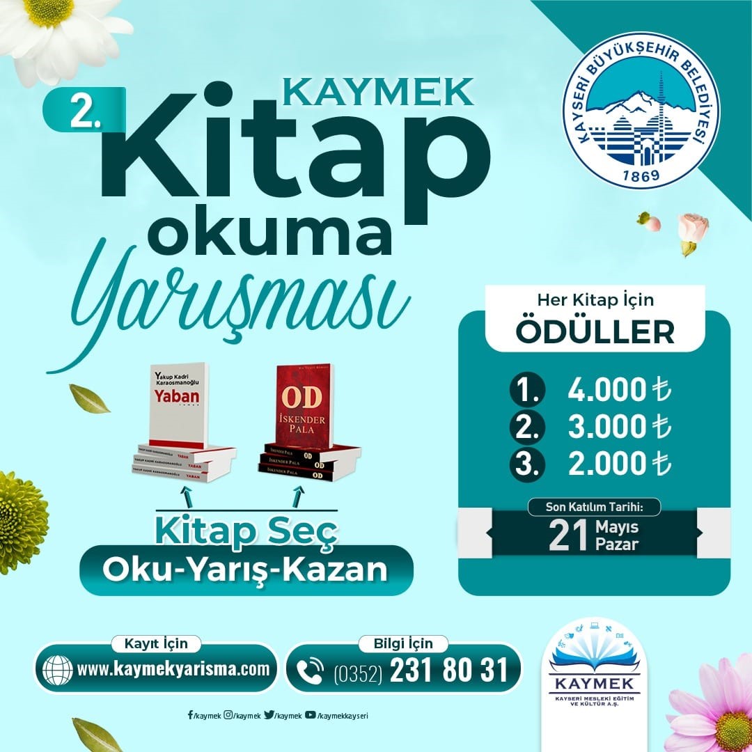 KAYSERİ BÜYÜKŞEHİR BELEDİYESİ BÜNYESİNDE FAALİYETLERİNİ YÜRÜTEN KAYSERİ MESLEKİ EĞİTİM VE