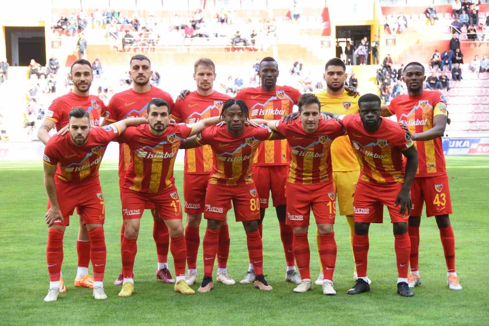 YUKATEL KAYSERİSPOR, SÜPER LİG'DE OYNADIĞI SON 2 MAÇTAN 1 PUANLA