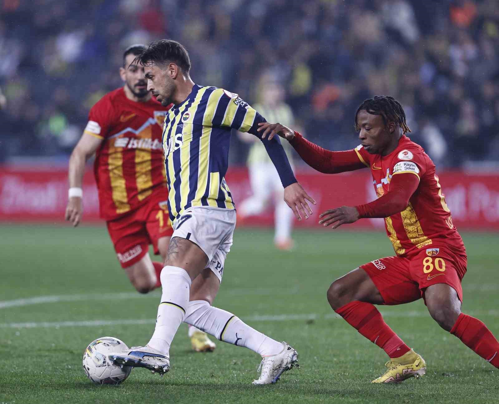 YUKATEL KAYSERİSPOR, ZİRAAT TÜRKİYE KUPASI ÇEYREK FİNAL MAÇINDA FENERBAHÇE'YE KARŞI