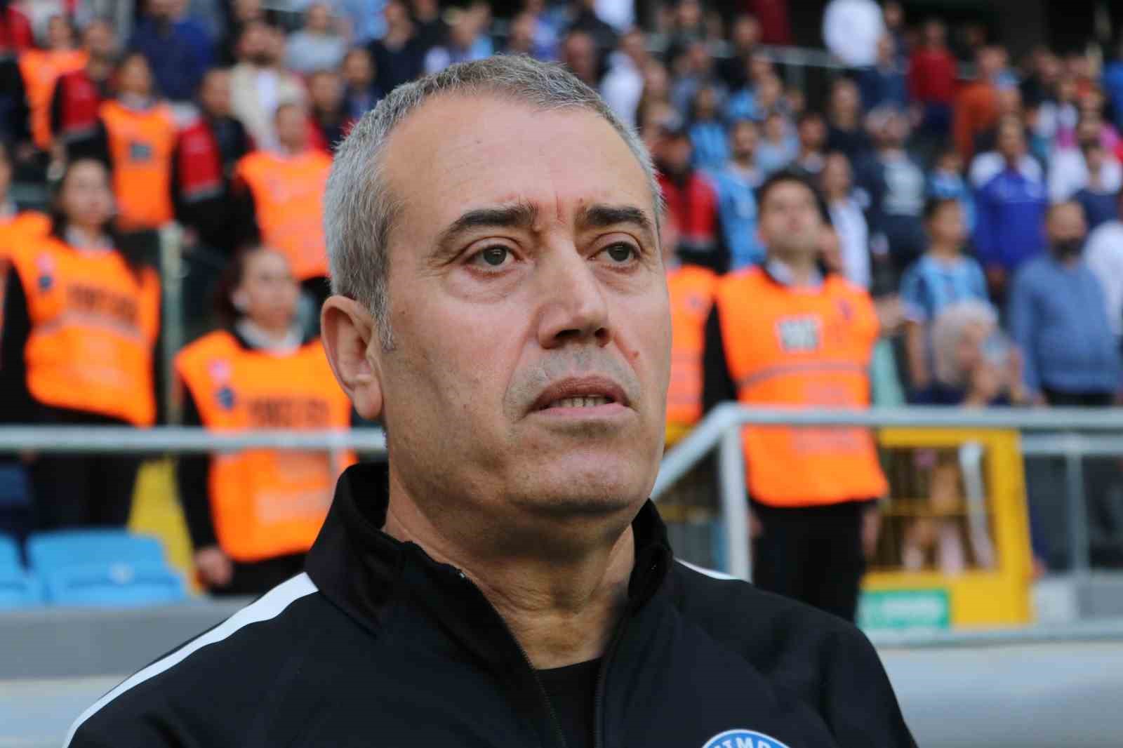ASIMPAŞA TEKNİK DİREKTÖRÜ KEMAL ÖZDEŞ, 5-0 KAYBETTİKLERİ ADANA DEMİRSPOR MAÇININ