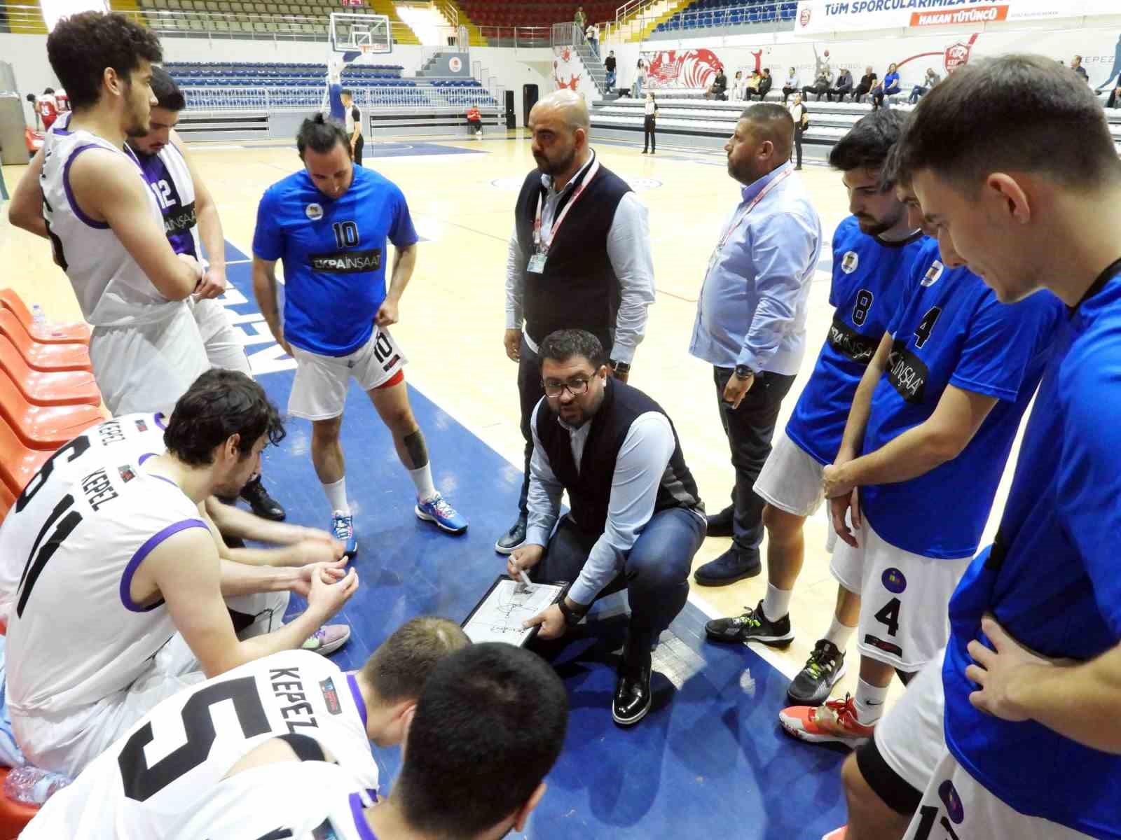 ERKEK BÖLGESEL BASKETBOL LİGİ TEMSİLCİSİ KEPEZ DOKUMA SPOR, 3’TE 3