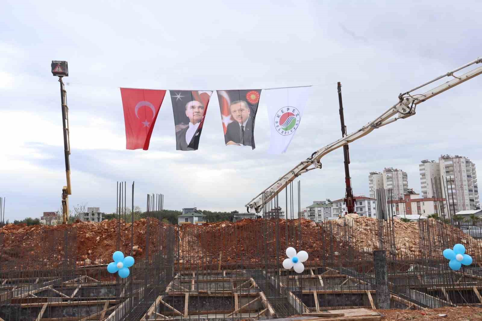 TÜRK SPORUNA KATKI SAĞLAYACAK PEHLİVANLARIN YETİŞTİRİLECEĞİ VARSAK GÜREŞ SAHASI’NIN TEMEL