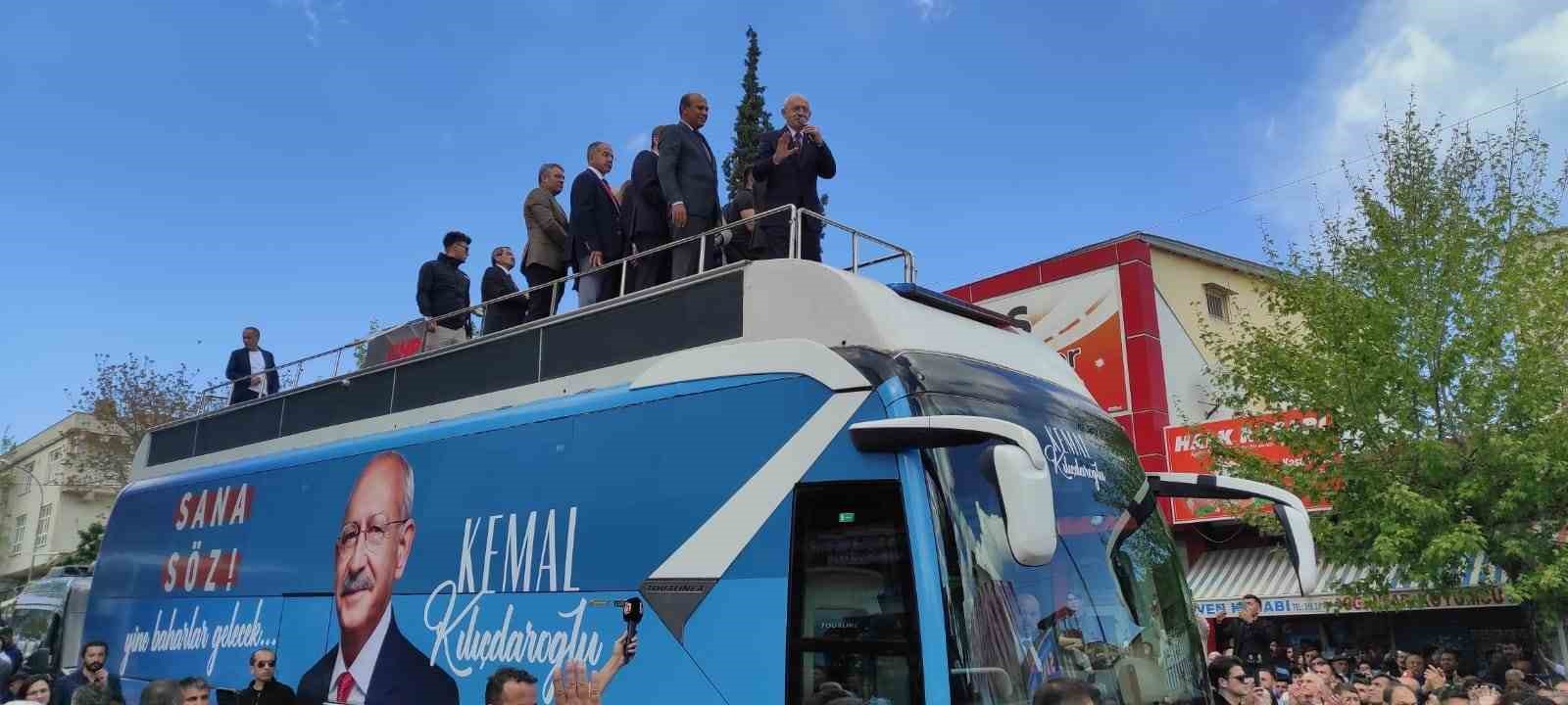 MİLLET İTTİFAKI CUMHURBAŞKANI ADAYI VE CHP GENEL BAŞKANI KEMAL KILIÇDAROĞLU,