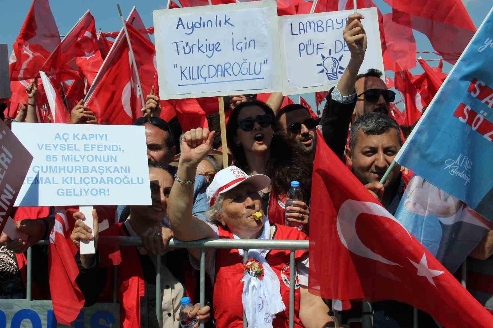 CHP GENEL BAŞKANI VE MİLLET İTTİFAKI’NIN CUMHURBAŞKANI ADAYI KEMAL KILIÇDAROĞLU,