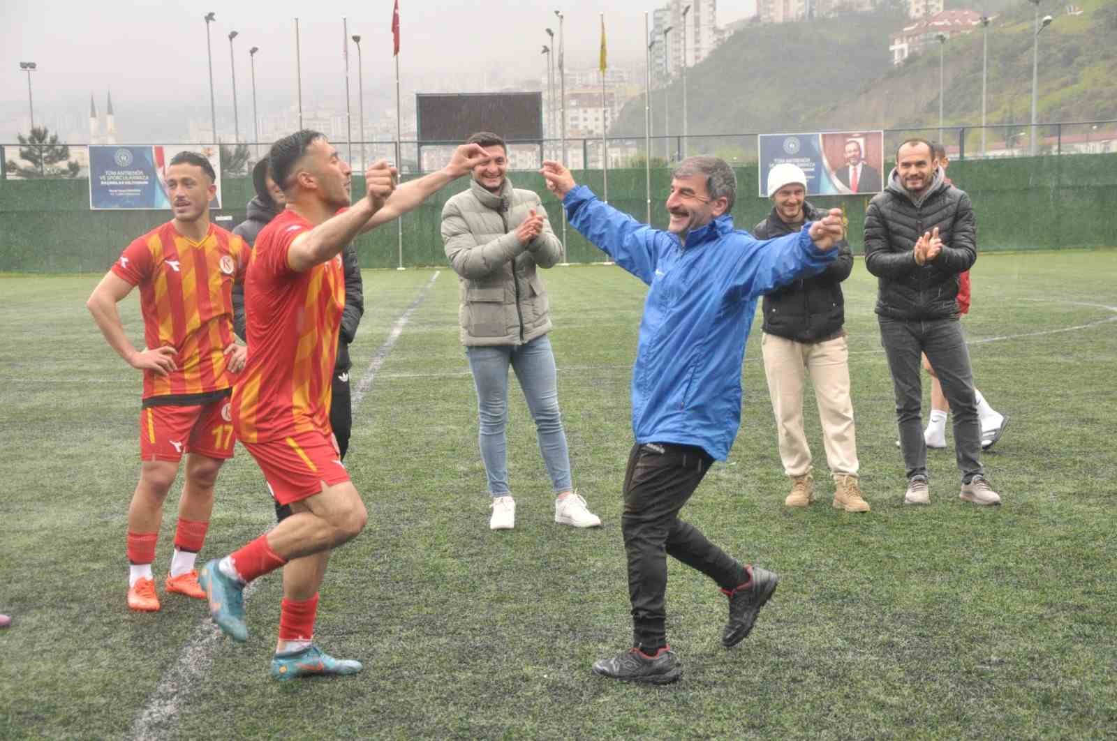 TRABZON’DA PROJE TAKIMI OLARAK KURULAN KİREÇHANESPOR İLK SEZONUNDA NAMAĞLUP OLARAK