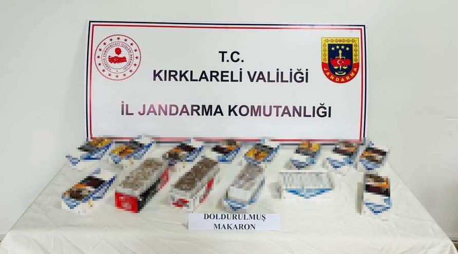 KIRKLARELİ’NDE JANDARMA EKİPLERİNCE YAPILAN UYUŞTURUCU OPERASYONUNDA 3 ŞÜPHELİ GÖZALTINA ALINDI