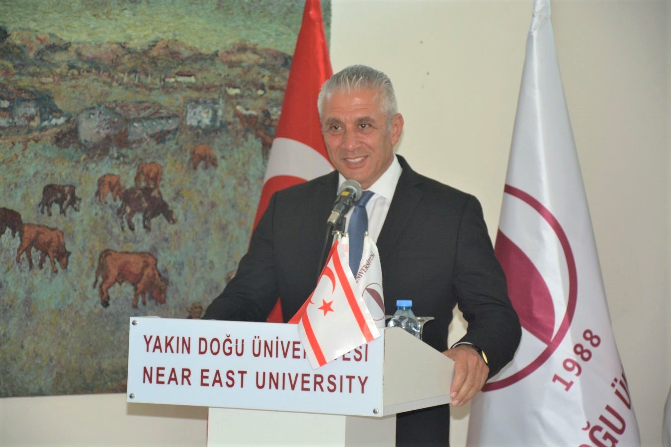 KKTC ÇALIŞMA VE SOSYAL GÜVENLİK BAKANI HASAN TAÇOY