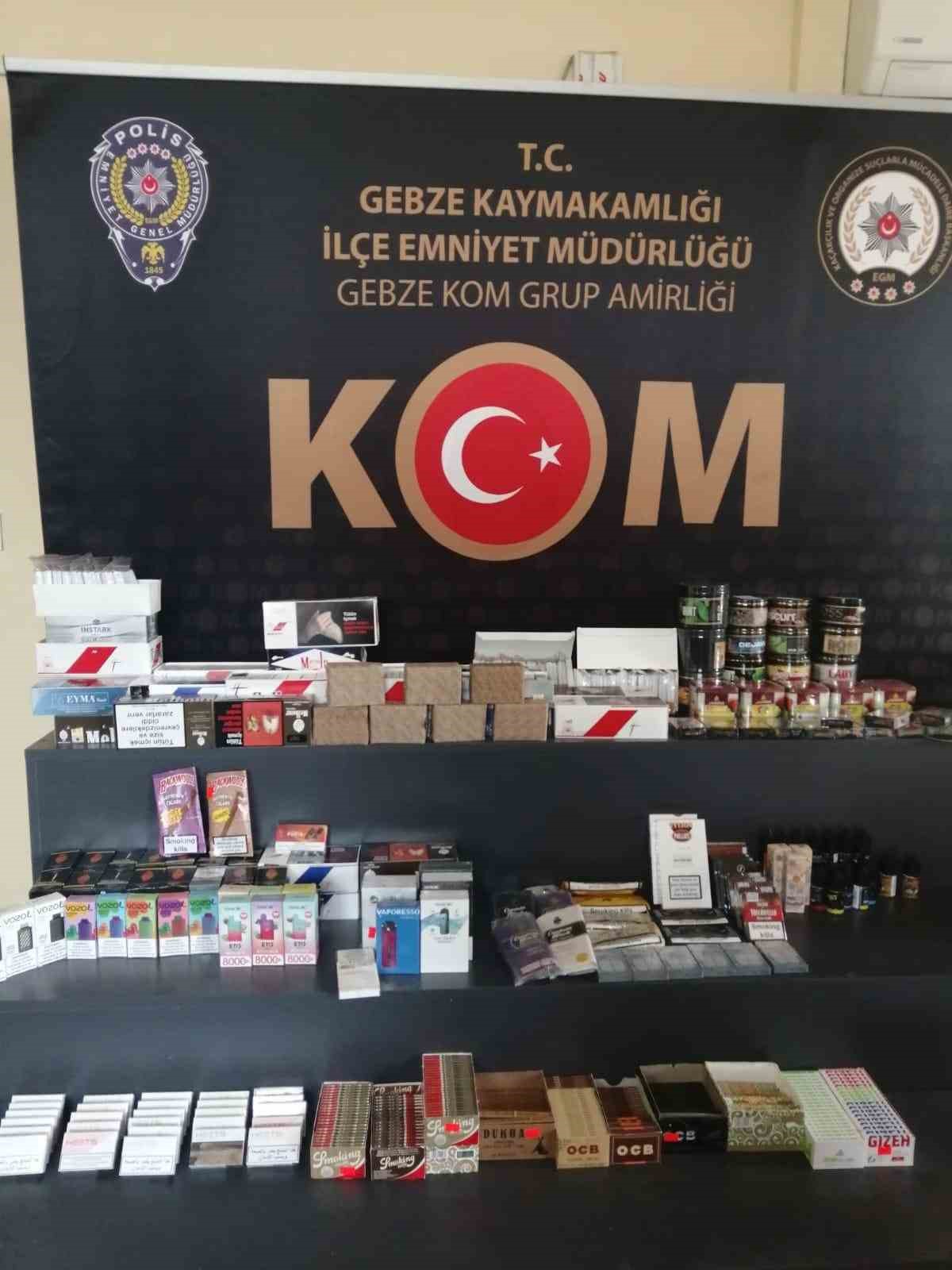 KOCAELİ'DE POLİS EKİPLERİNCE YAPILAN OPERASYON VE UYGULAMALARDA 7 BİN 200