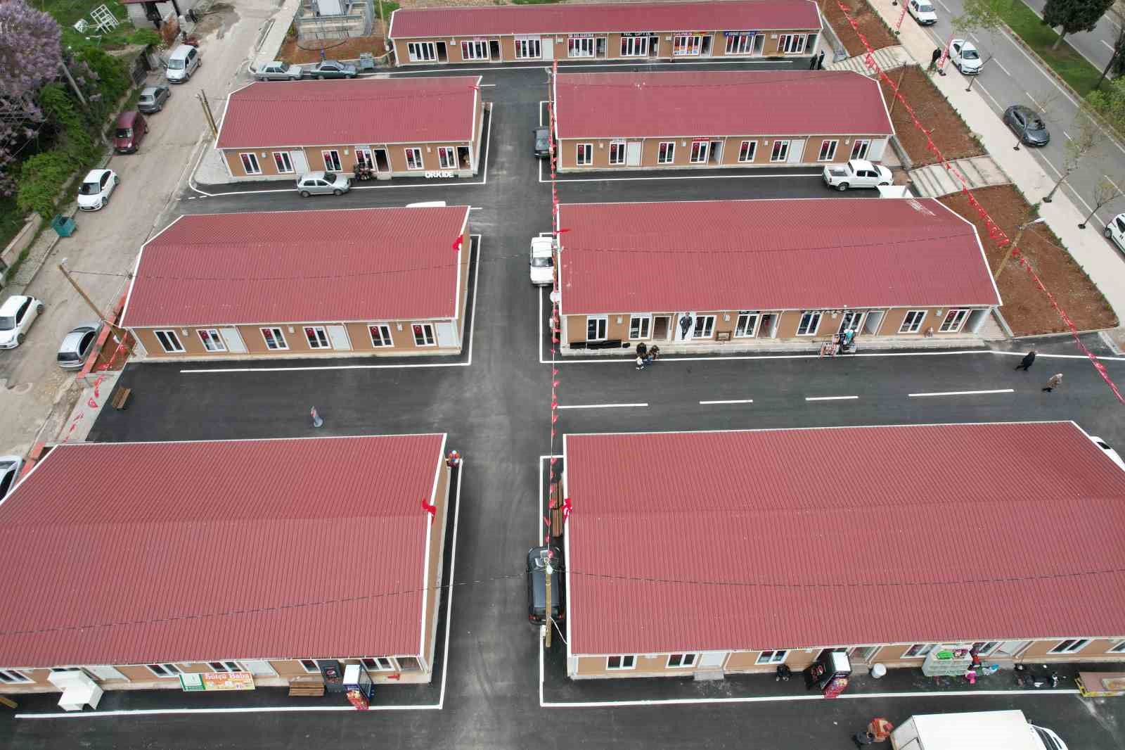 KAHRAMANMARAŞ’IN DULKADİROĞLU İLÇESİNDE KOCAELİ VALİLİĞİ TARAFINDAN YAPILAN 50 PREFABRİK İŞ