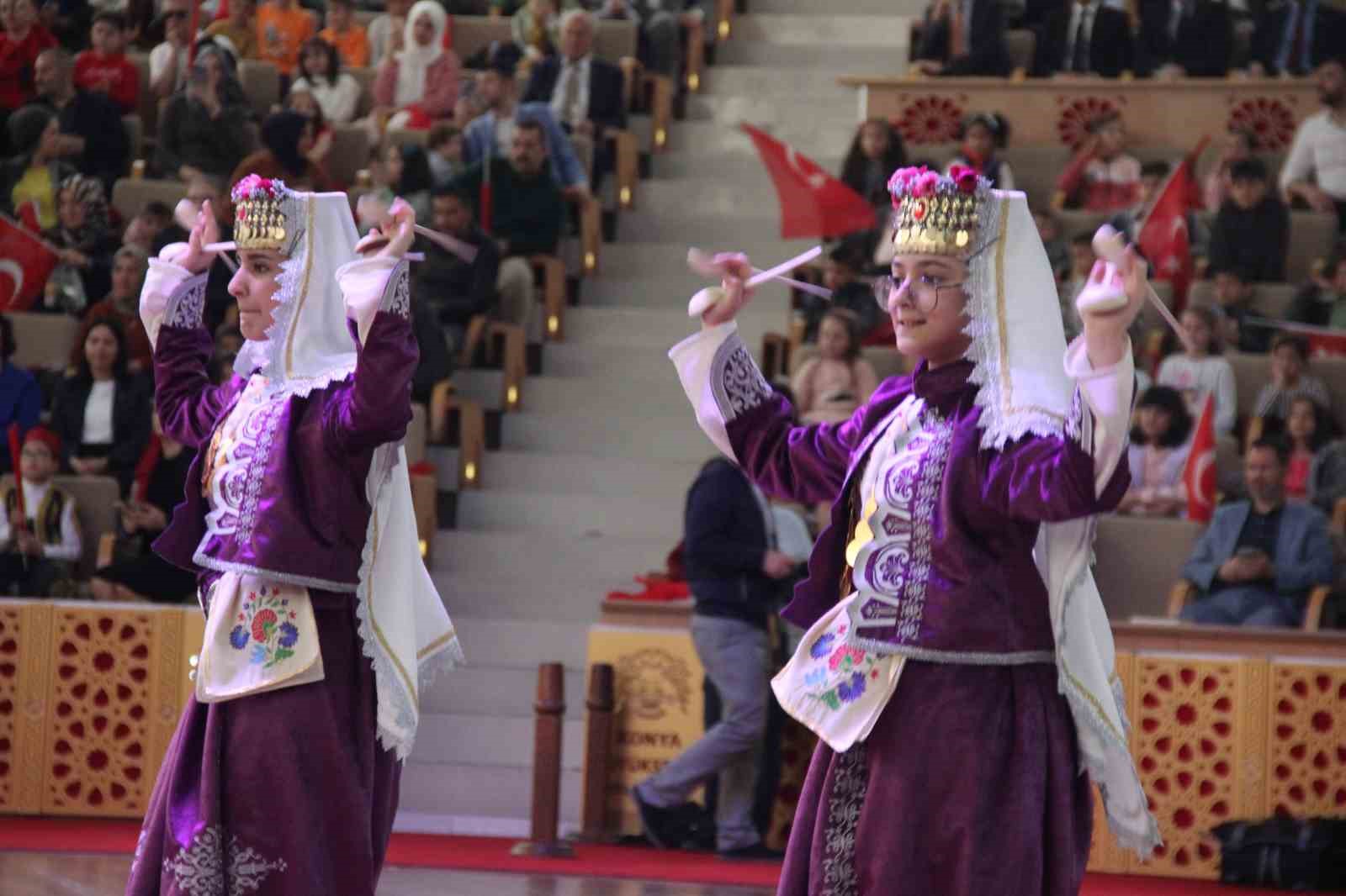 KONYA’DA 23 NİSAN ULUSAL EGEMENLİK VE ÇOCUK BAYRAMI ÇEŞİTLİ ETKİNLİKLERLE