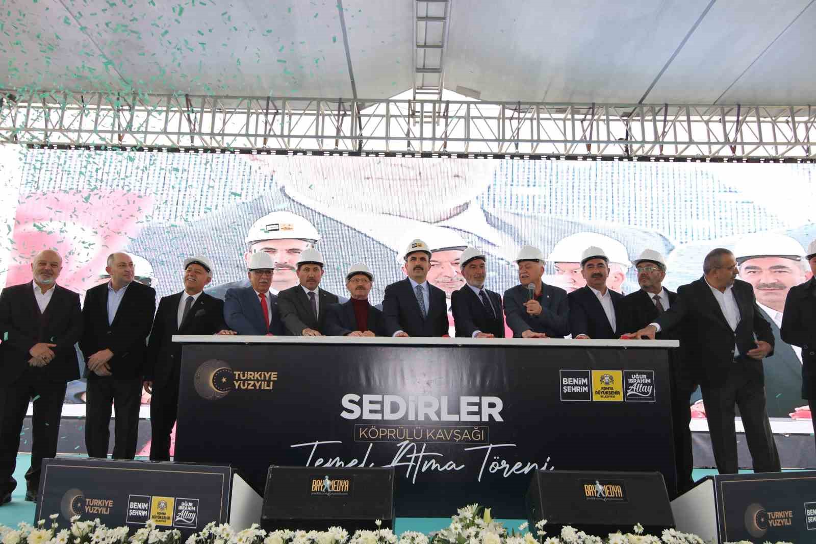 KONYA BÜYÜKŞEHİR BELEDİYESİ TARAFINDAN ŞEHRE KAZANDIRILACAK ADANA ÇEVRE YOLU SEDİRLER