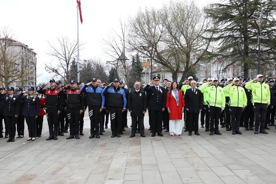 KÜTAHYA’DA TÜRK POLİS TEŞKİLATININ KURULUŞ YIL DÖNÜMÜ ETKİNLİKLERİ