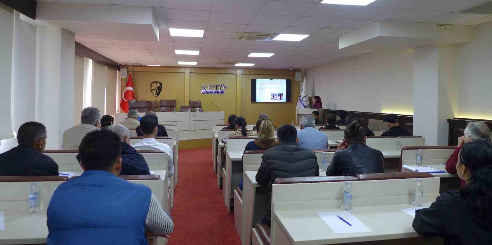 KUTO’DA OTEL VE RESTORANLARA YÖNELİK YANGIN EĞİTİMİ YAPILDI