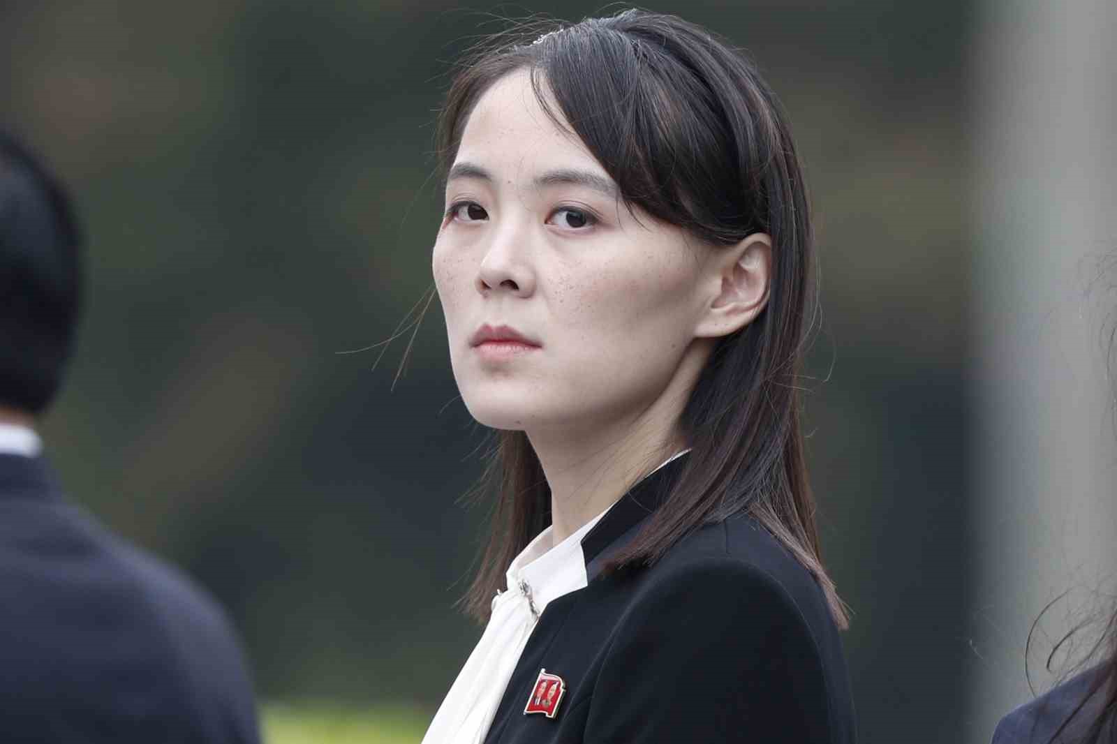 KUZEY KORE LİDERİ KİM JONG-UN'UN KIZ KARDEŞİ KİM YO JONG,