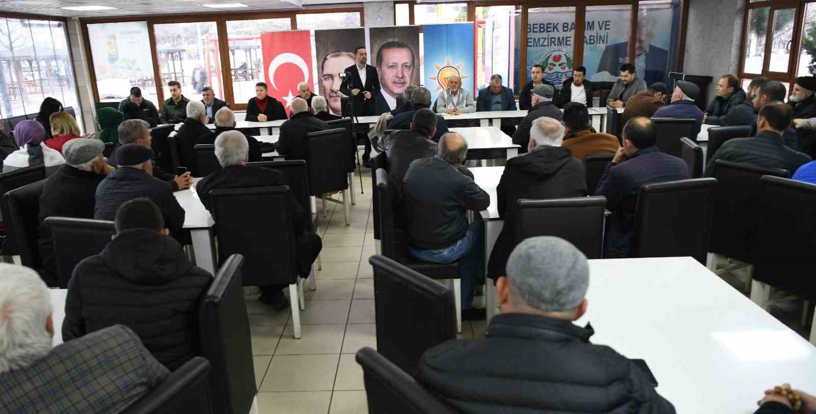 ÇANAKKALE'NİN LAPSEKİ İLÇESİNDE, AK PARTİ LAPSEKİ  İLÇE BAŞKANLIĞINCA 'İSTİŞARE