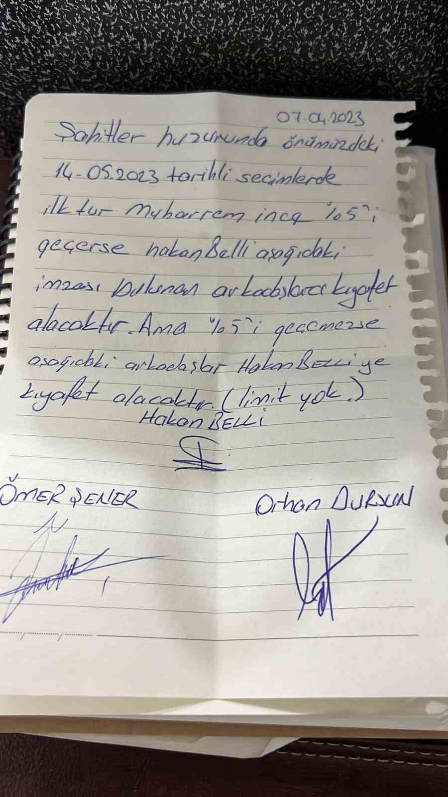 BURSA'DA ÜÇ VATANDAŞ, MEMLEKET PARTİSİ GENEL BAŞKANI VE CUMHURBAŞKANI ADAYI