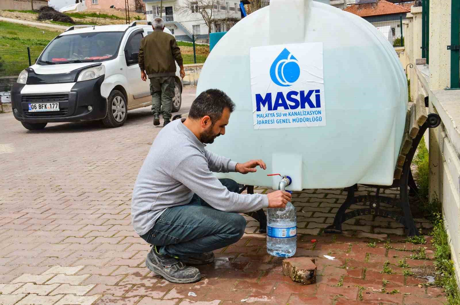 KAHRAMANMARAŞ MERKEZLİ DEPREMLERİN ARDINDAN MALATYA İÇME SUYU KAYNAĞINDA YAŞANAN BİR