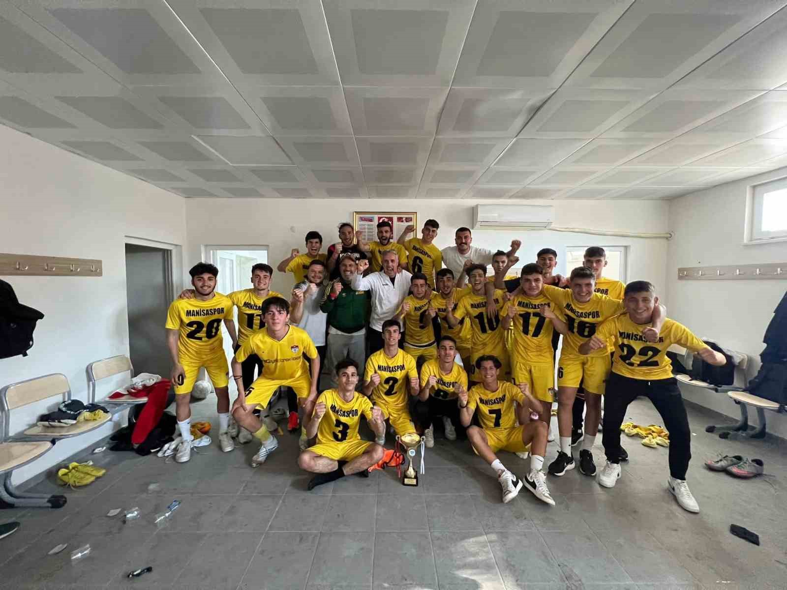 MANİSASPOR'UN ALTYAPISI BÜYÜK BAŞARILARA İMZA ATMAYA DEVAM EDİYOR. MANİSASPOR U18