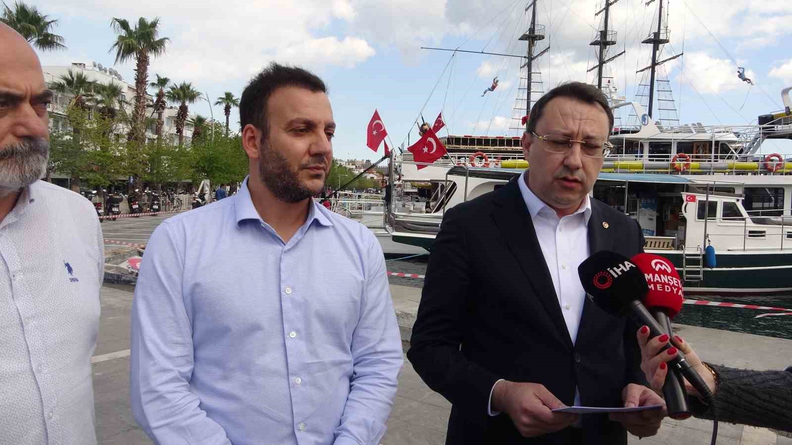 MARMARİS’TE ODALAR YAT LİMANI BİR AN ÖNCE BİTSİN İSTİYOR