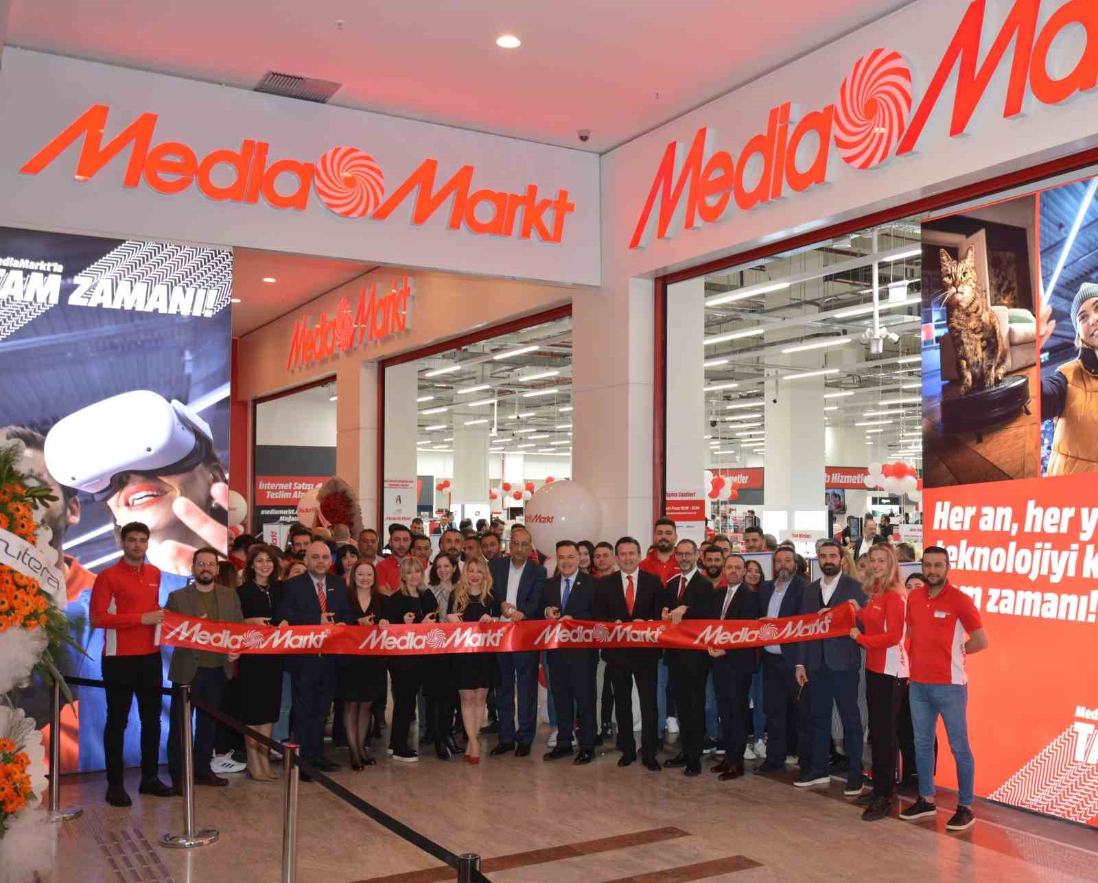 ELEKTRONİK PERAKENDECİSİ MEDİAMARKT, BİN 850 METREKARELİK YENİ MAĞAZASINI ANKARA’DA BİR