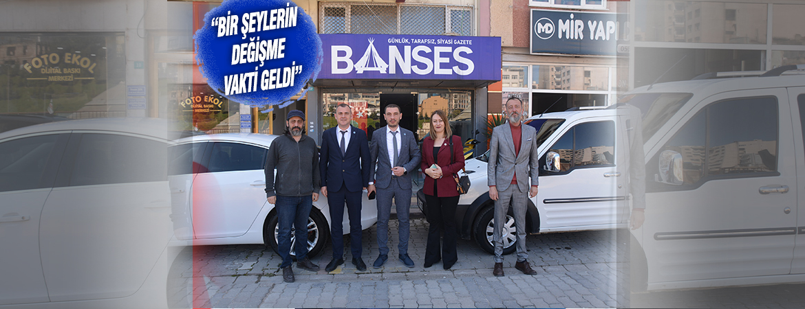 Bitikli: “Erdoğan kazanılırsa suçlusu ana muhalefettir” Memleket Partisi Bandırma İlçe Teşkilatı, Banses Gazetesi’ni ziyaret etti. Yürüttükleri