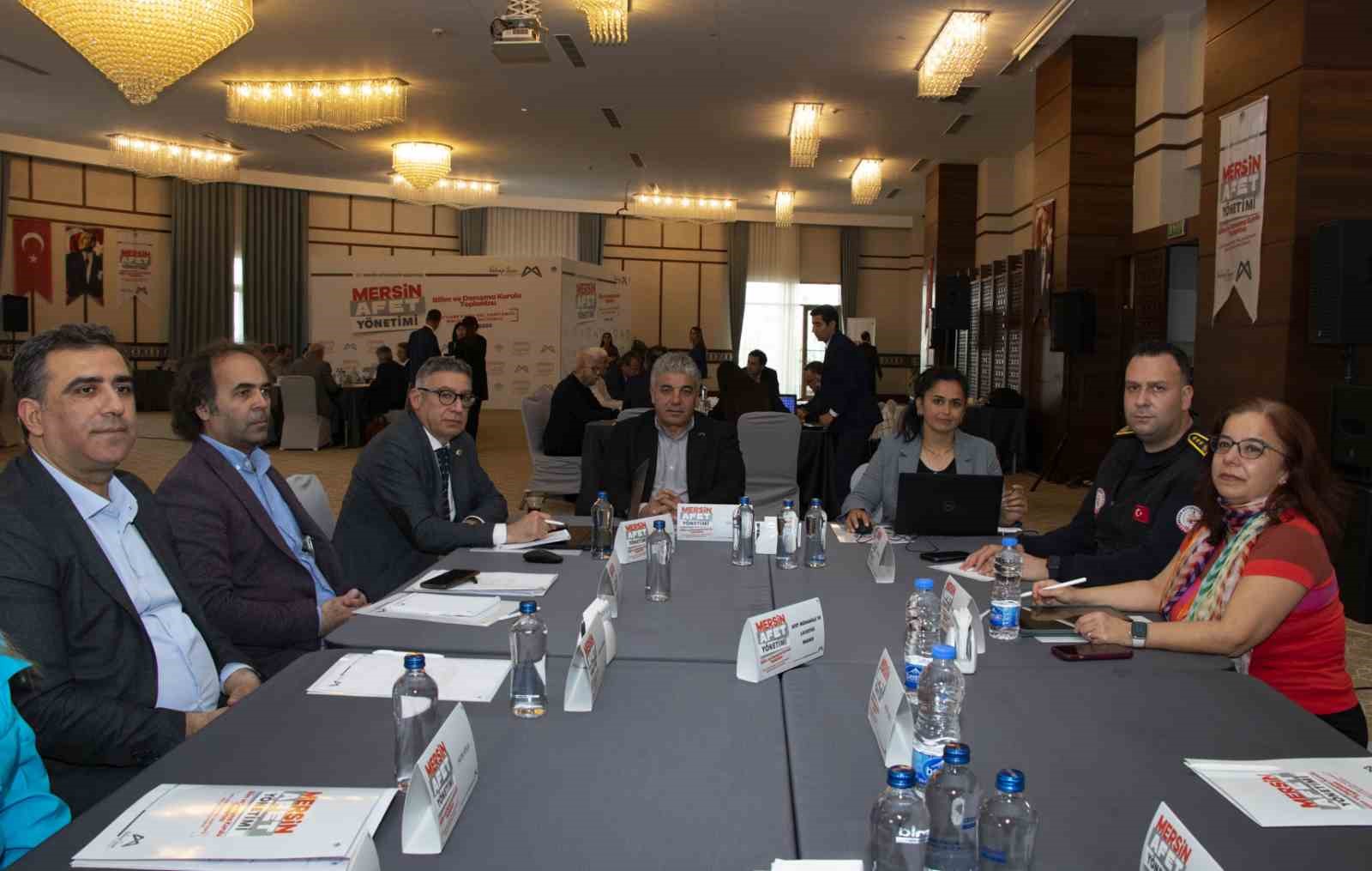 MERSİN BÜYÜKŞEHİR BELEDİYESİ’NİN; MERSİN’İN DOĞAL AFETLERE HAZIRLIKLI OLABİLMESİ ADINA BİR