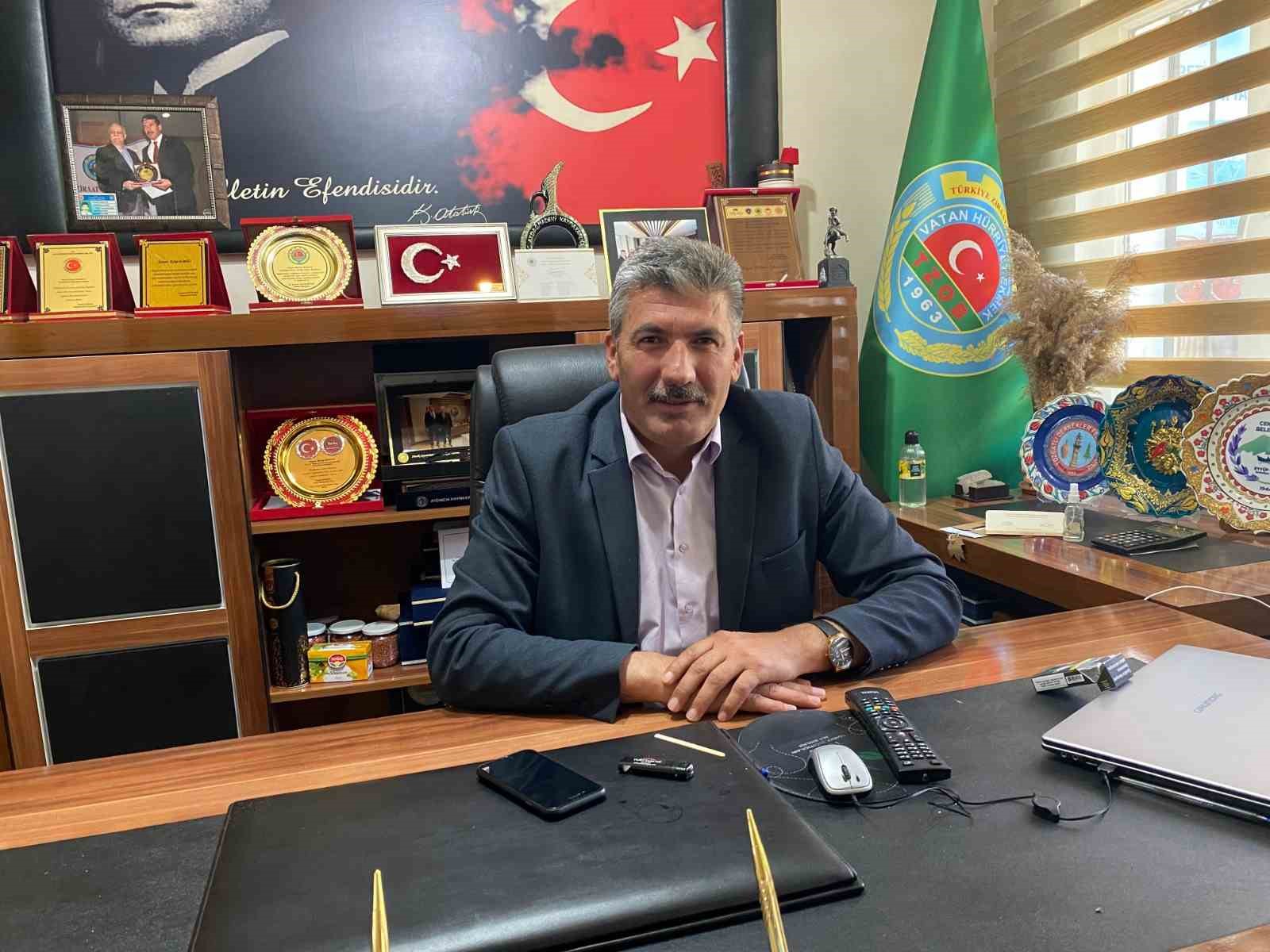 AKDAĞMADENİ ZİRAAT ODASI BAŞKANI EYYÜP ELMALI, BU DÖNEMİN ÜRETİM İÇİN