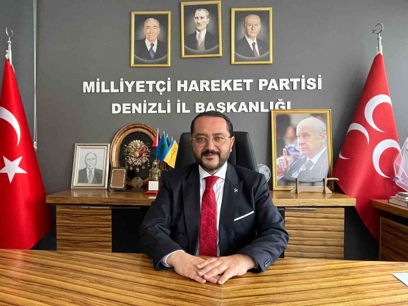 MHP DENİZLİ İL BAŞKANI MEHMET ALİ YILMAZ, RAMAZAN BAYRAMI DOLAYISIYLA