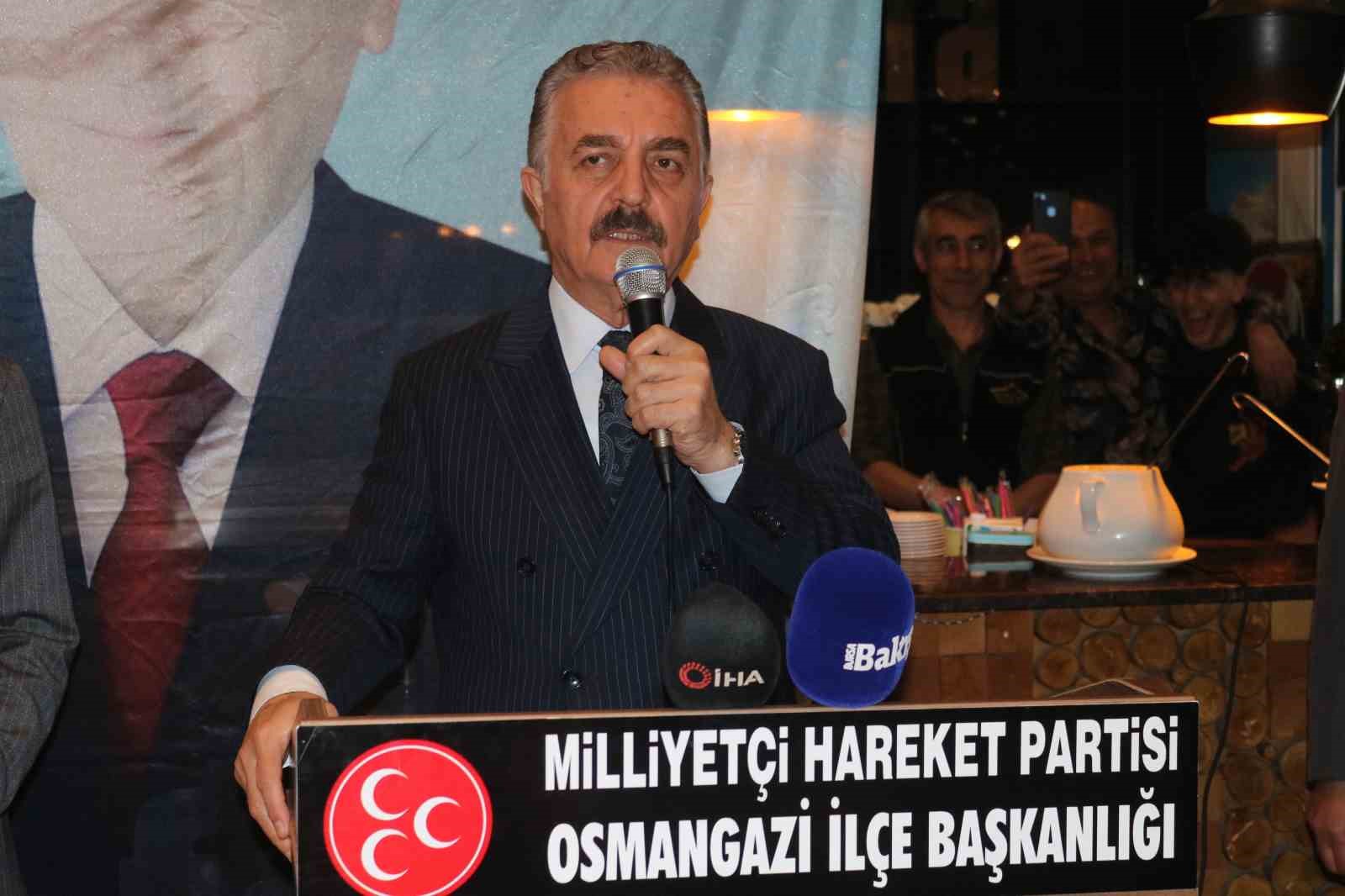 MİLLİYETÇİ HAREKET PARTİSİ (MHP) GENEL SEKRETERİ, BURSA MİLLETVEKİLİ VE BURSA