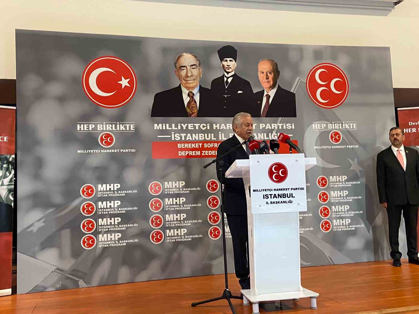 MHP İSTANBUL İL BAŞKANLIĞI DEPREMZEDELER İÇİN KAĞITHANE’DE İFTAR PROGRAMI DÜZENLEDİ.