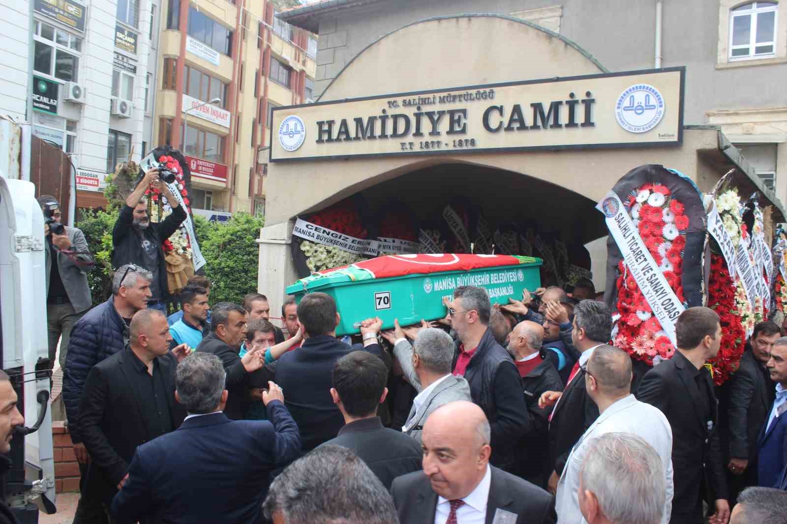 MHP SALİHLİ İLÇE BAŞKANI MEHMET AKIN İÇİN HAMİDİYE CAMİSİ'NDE TÖREN