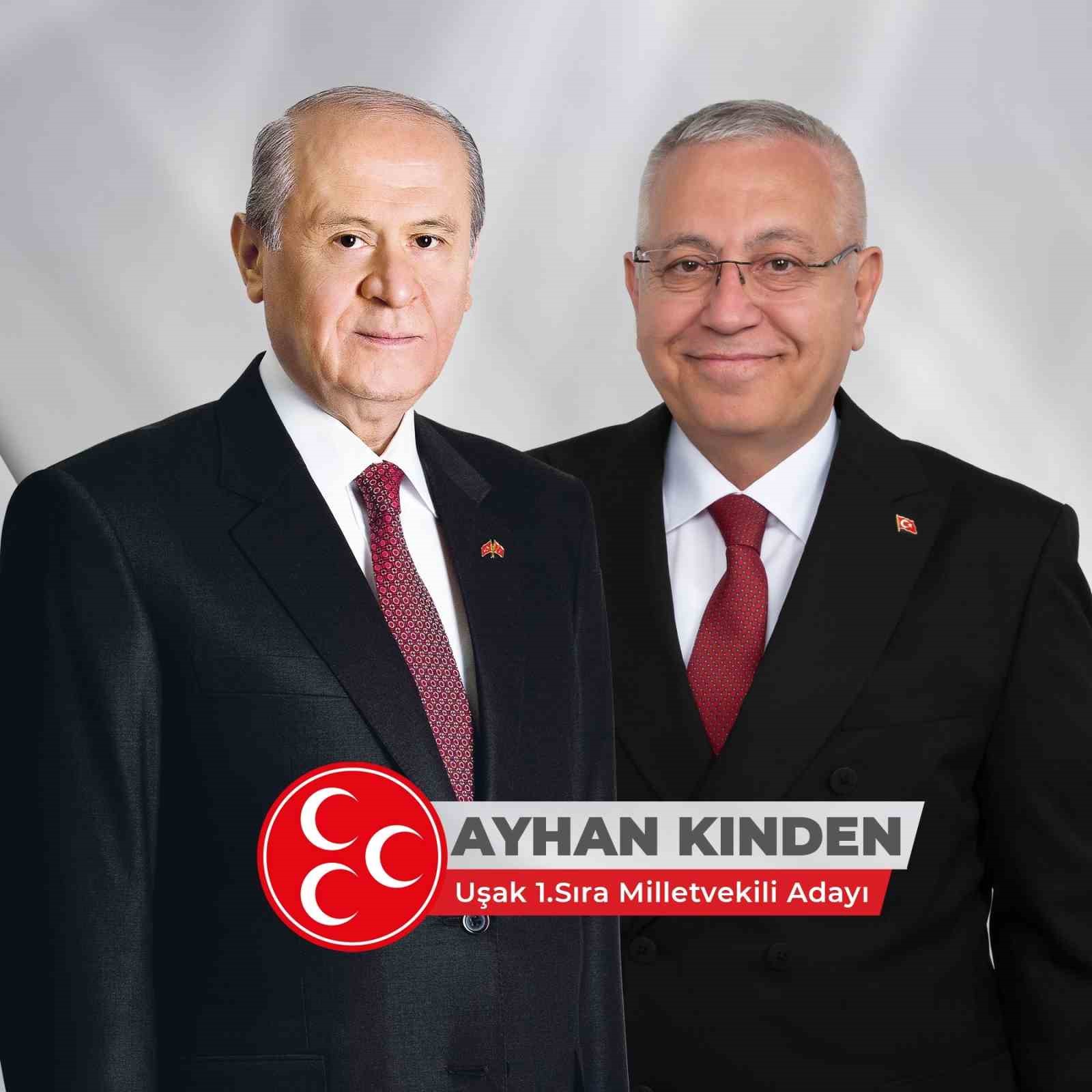 RAMAZAN BAYRAMI DOLAYISIYLA KUTLAMA MESAJI YAYIMLAYAN MHP UŞAK MİLLETVEKİLİ ADAYI