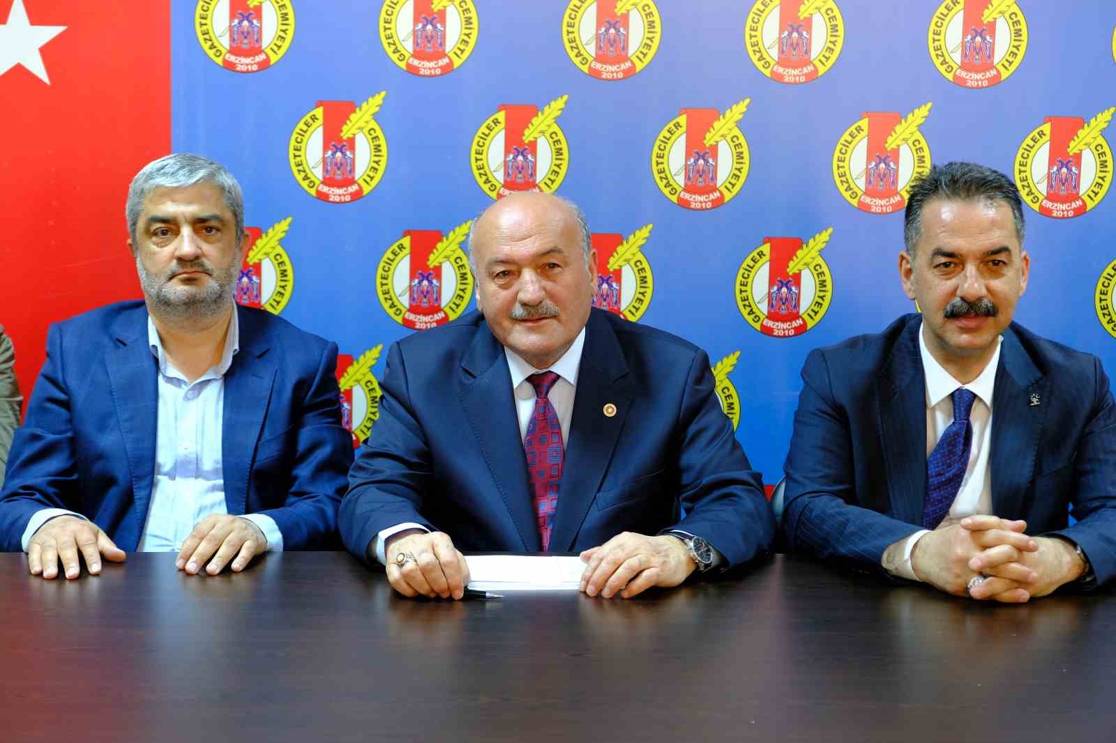 EGC BAŞKANI BARIŞ YALÇINKAYA, ERZİNCAN AK PARTİ MİLLETVEKİLİ ADAYLARI SÜLEYMAN