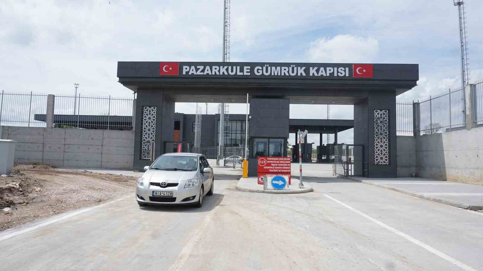 EDİRNE'DEN YUNANİSTAN'A AÇILAN PAZARKULE SINIR KAPISI'NDAKİ MODERNİZASYON ÇALIŞMALARINDA SONA GELİNMESİNİN
