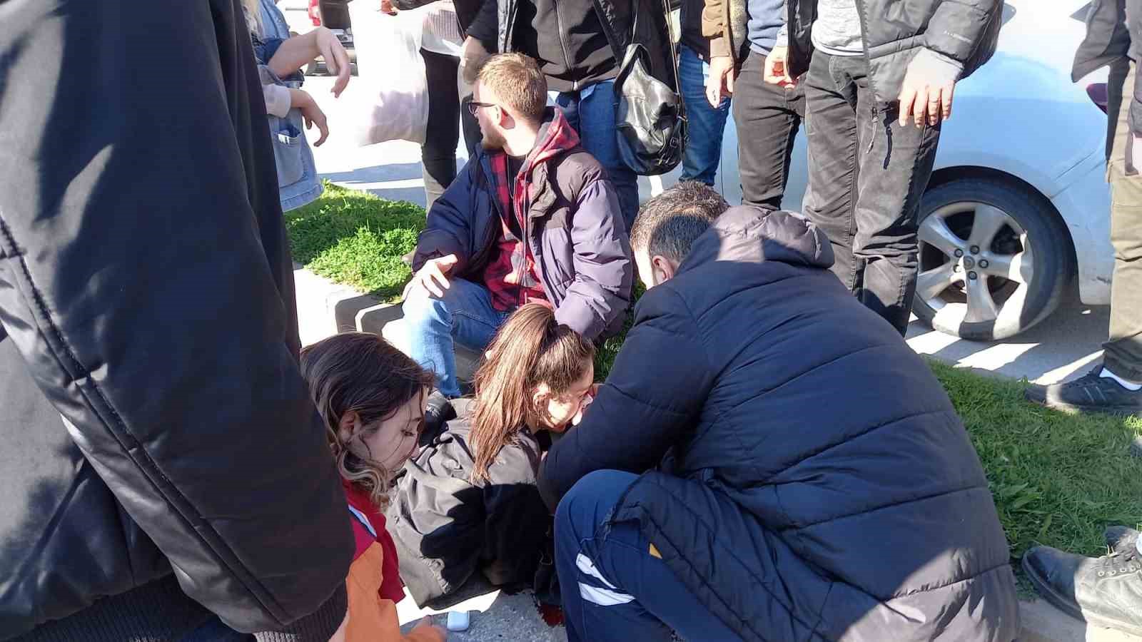 ZONGULDAK’IN EREĞLİ İLÇESİNDE MEYDANA GELEN TRAFİK KAZASINDA BİR KİŞİ YARALANDI.