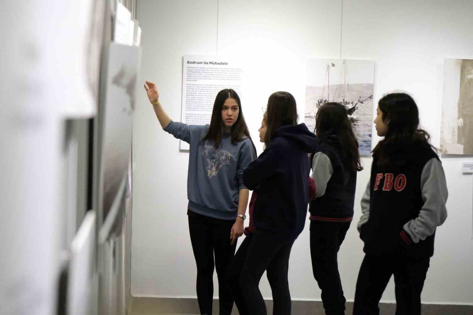 BODRUM DENİZ MÜZESİ TARAFINDAN MÜBADELENİN 100’ÜNCÜ YILI DOLAYISIYLA “KÜLTÜREL HAFIZANIN