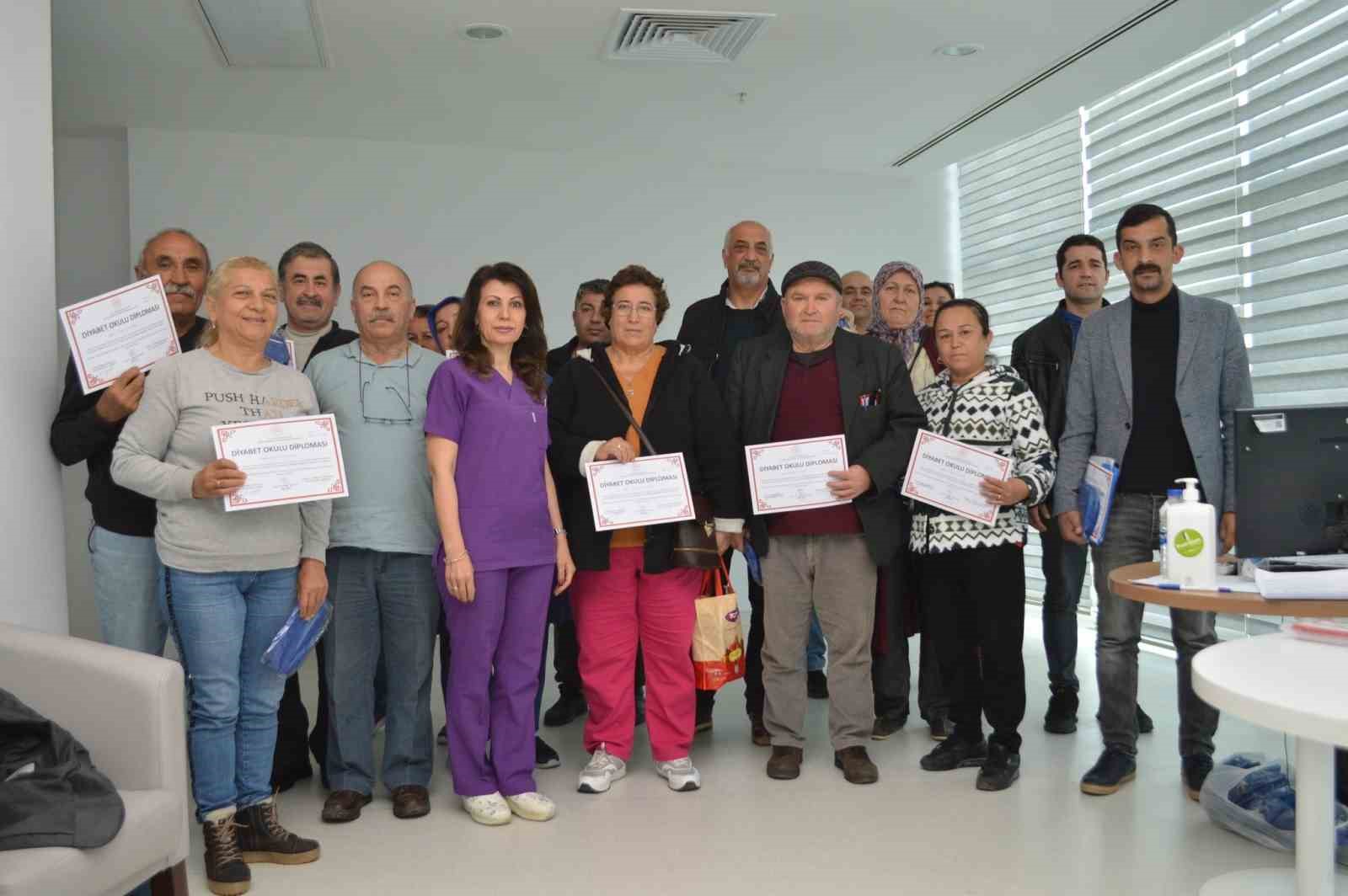 MUĞLA EĞİTİM VE ARAŞTIRMA HASTANESİ BÜNYESİNDE FAALİYET GÖSTEREN DİYABET OKULUNDA,