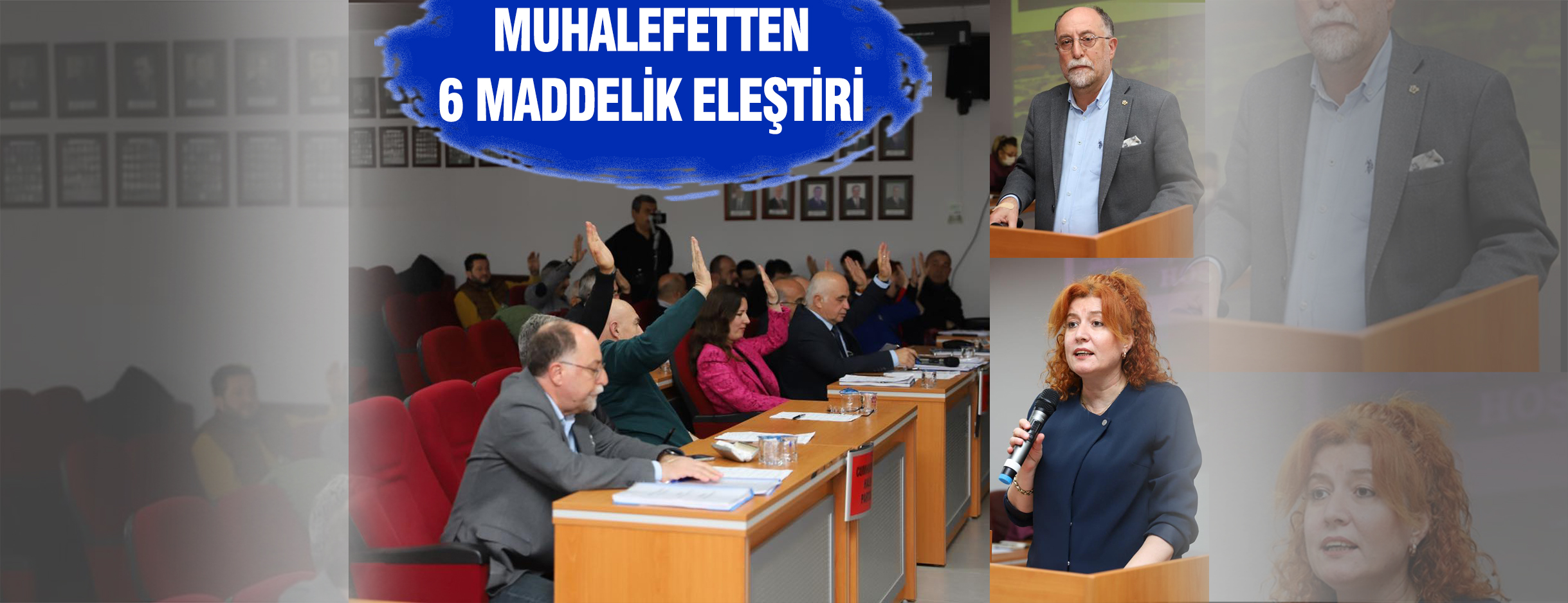 Nüvit Erten, Aydilek Gönenç, Oya Yücel’den oluşan Bandırma Belediyesi Denetim