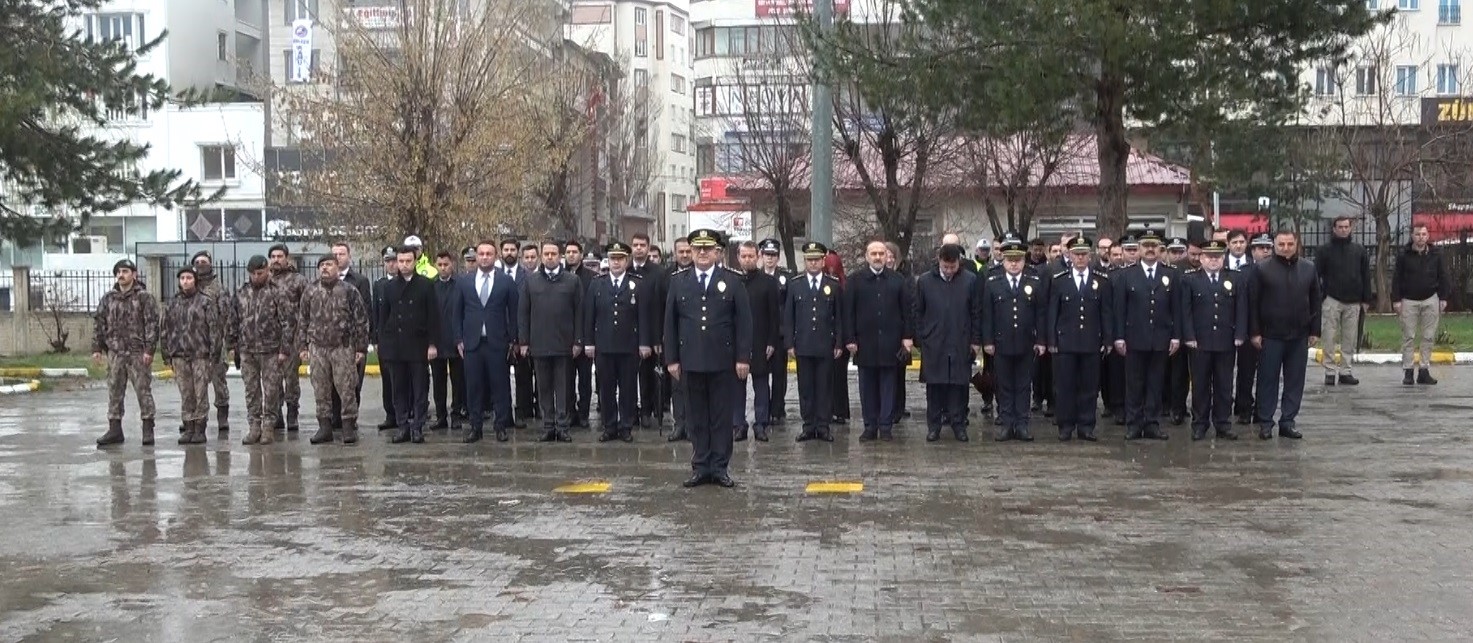 MUŞ’TA TÜRK POLİS TEŞKİLATI'NIN 178'İNCİ KURULUŞ YIL DÖNÜMÜ RESMİ TÖRENLE