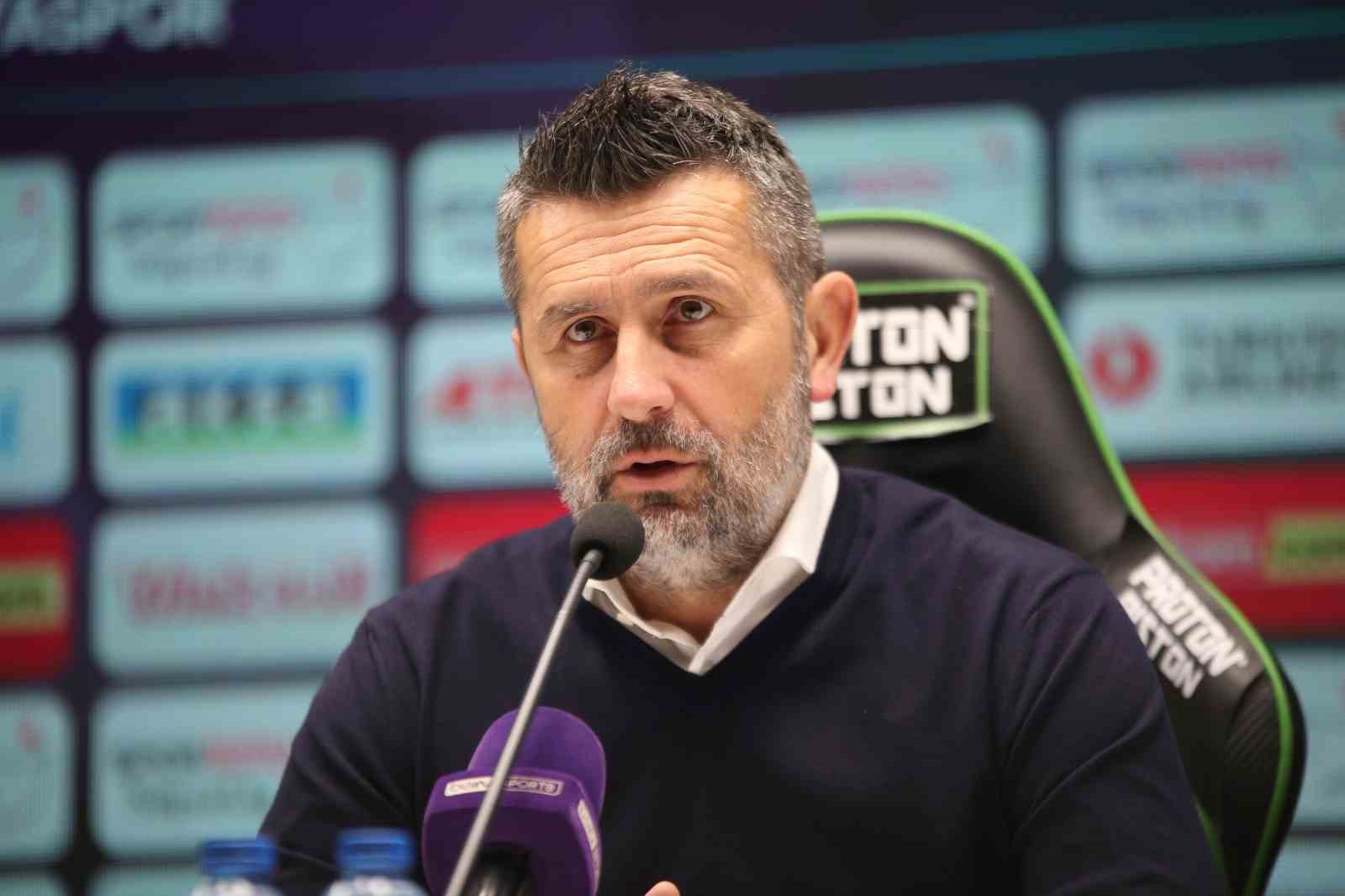 TRABZONSPOR TEKNİK DİREKTÖRÜ NENAD BJELİCA, KONYASPOR KARŞISINDA OYUNCULARININ İSTEDİĞİ HER