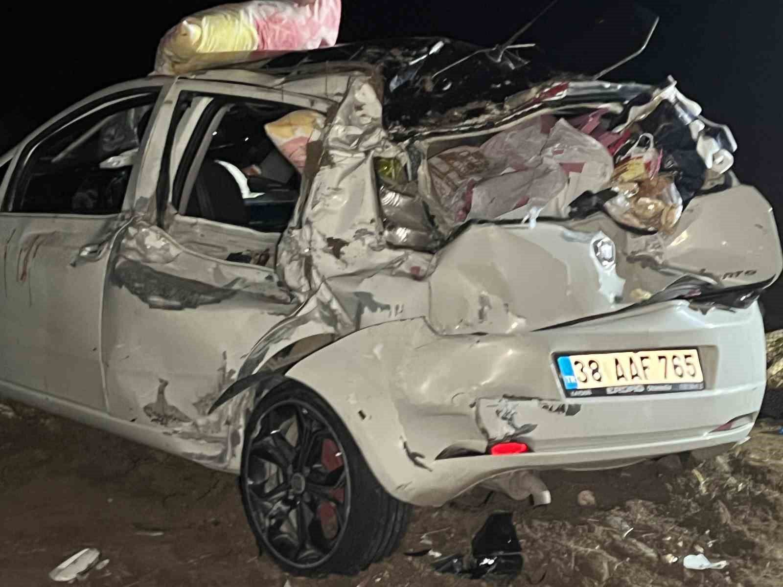 NEVŞEHİR-AKSARAY KARA YOLUNDA MEYDANA GELEN TRAFİK KAZASINDA 1 KİŞİ ÖLDÜ