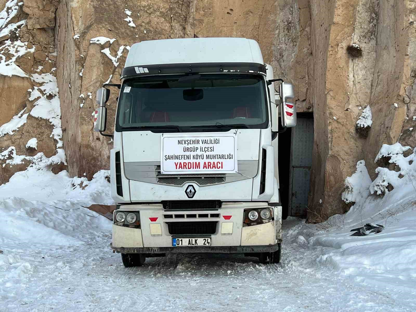 NEVŞEHİR’İN ÜRGÜP İLÇESİNE BAĞLI ŞAHİNEFENDİ KÖYÜ HALKI ŞU ANA KADAR
