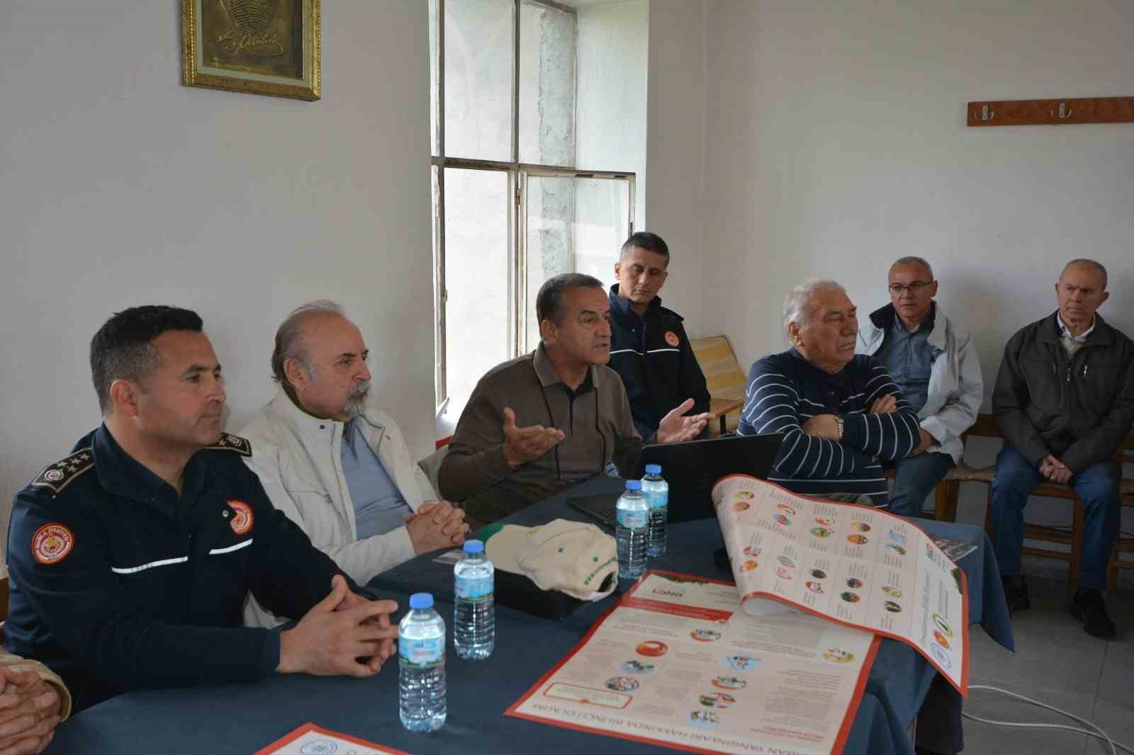 ORMAN YANGINLARI BİLGİLENDİRME TOPLANTILARI DEVAM EDİYOR