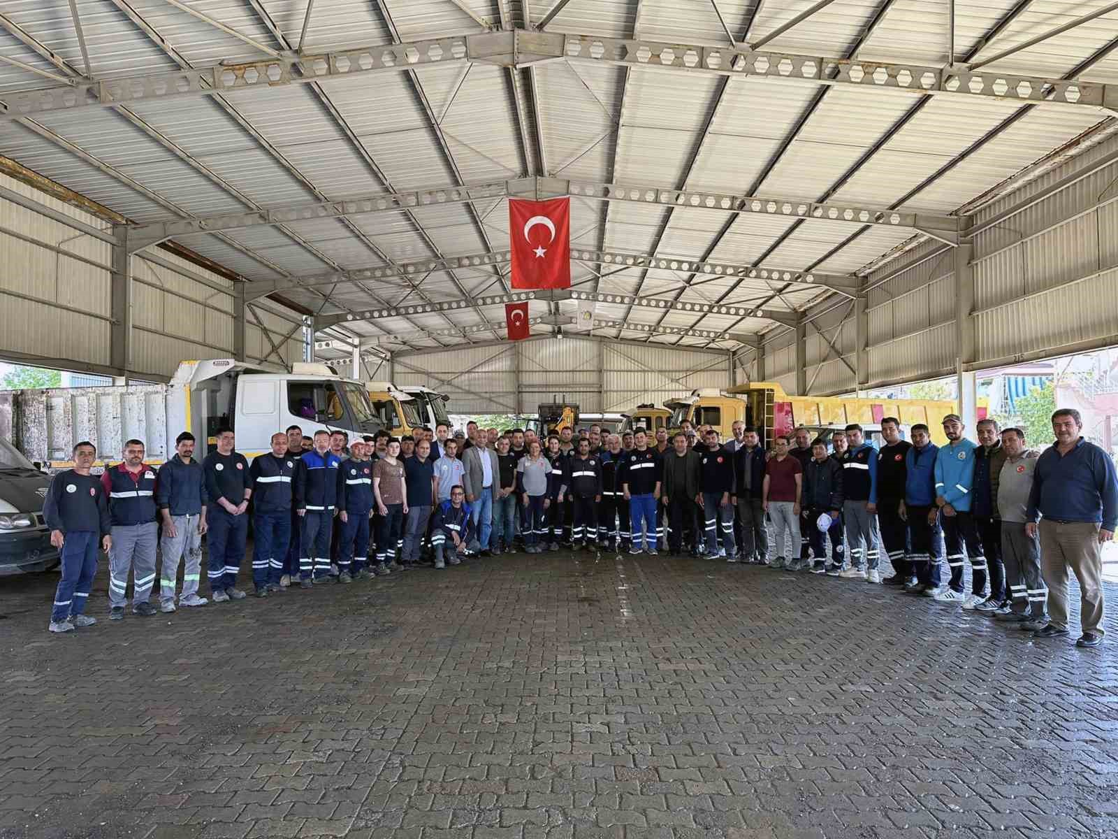 ORTACA BELEDİYESİNDE BAYRAMLAŞMA