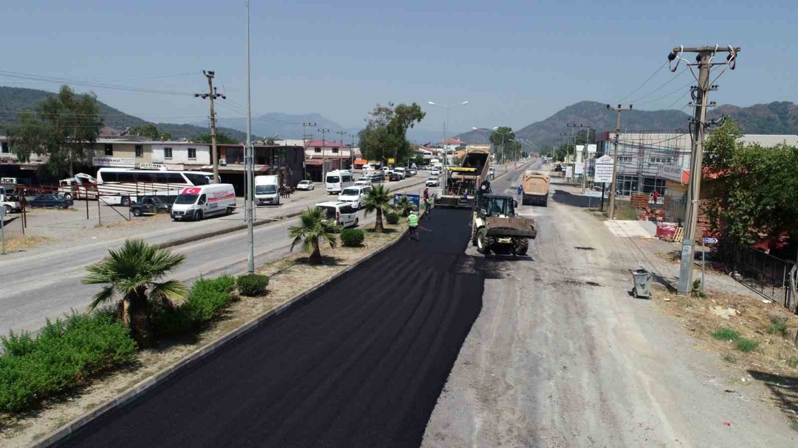ORTACA’DA YOL BAKIM ÇALIŞMALARI DEVAM EDİYOR